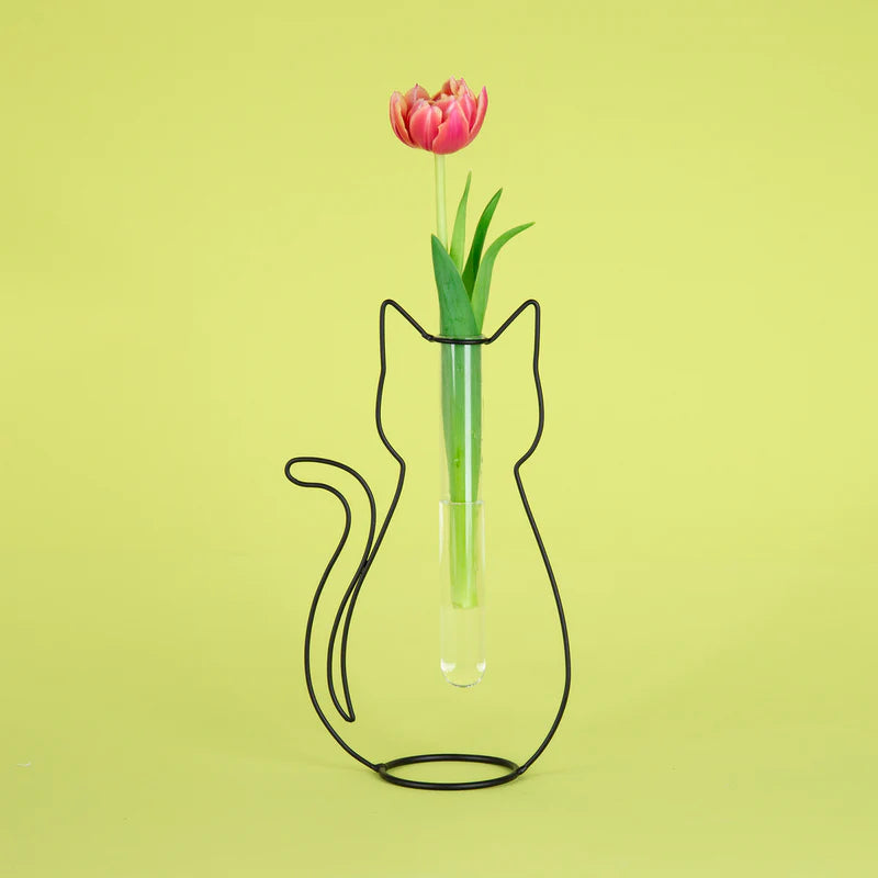 Vaso Silhouette Gatto
