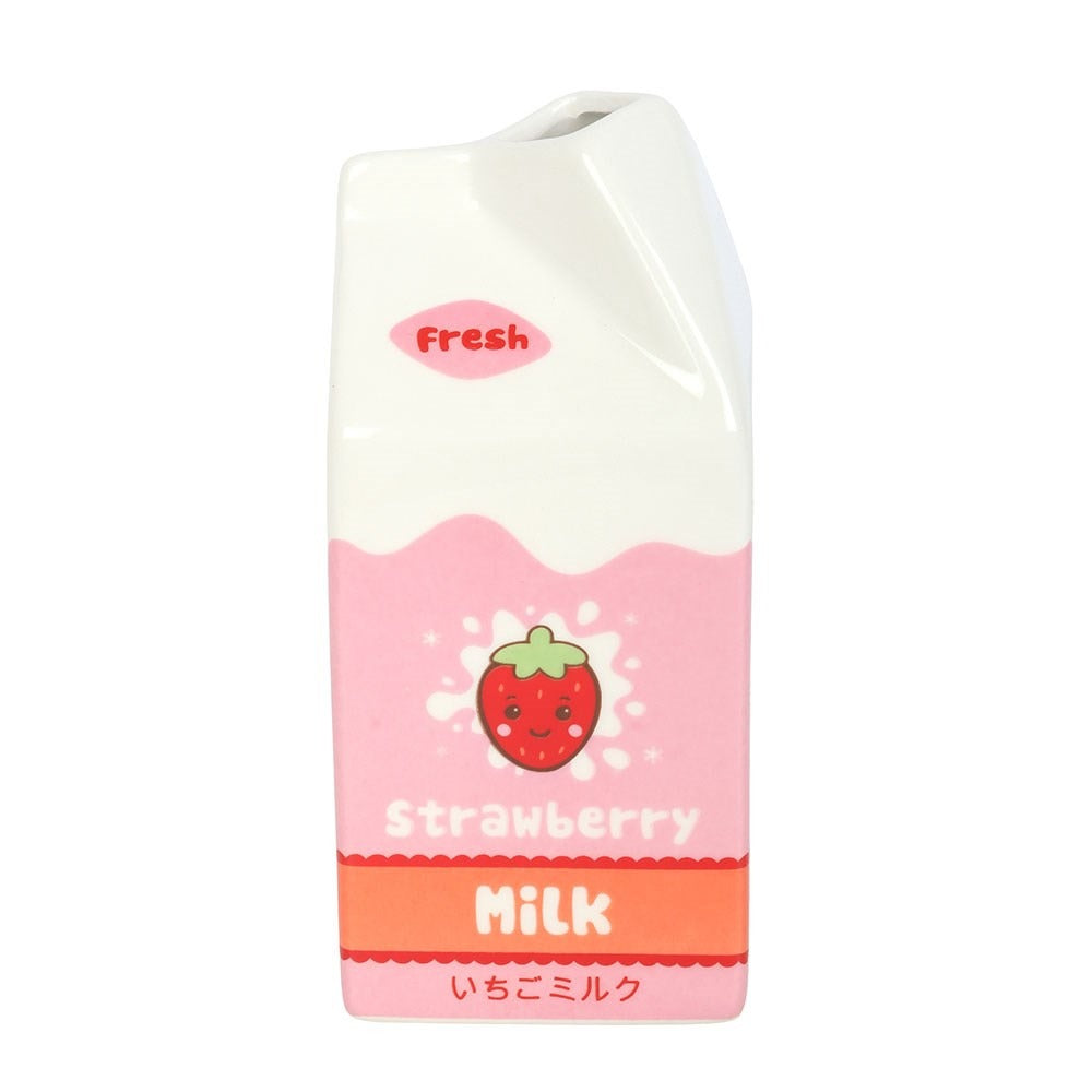 Strawberry Milk Carton Vase, photo 4