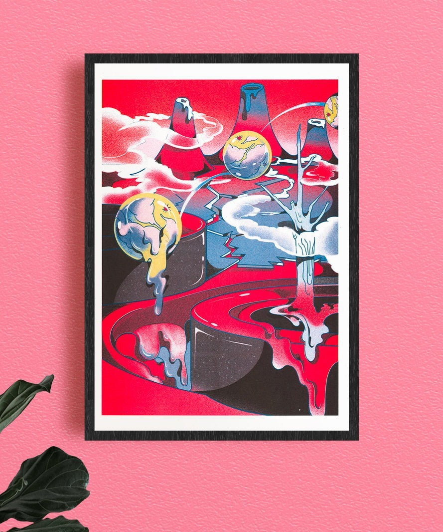 Melting Land Night Poster, photo 3