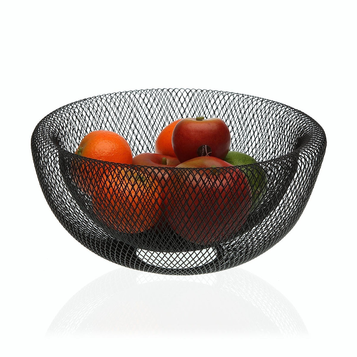 Cestino Portafrutta a Rete Nero, foto 2