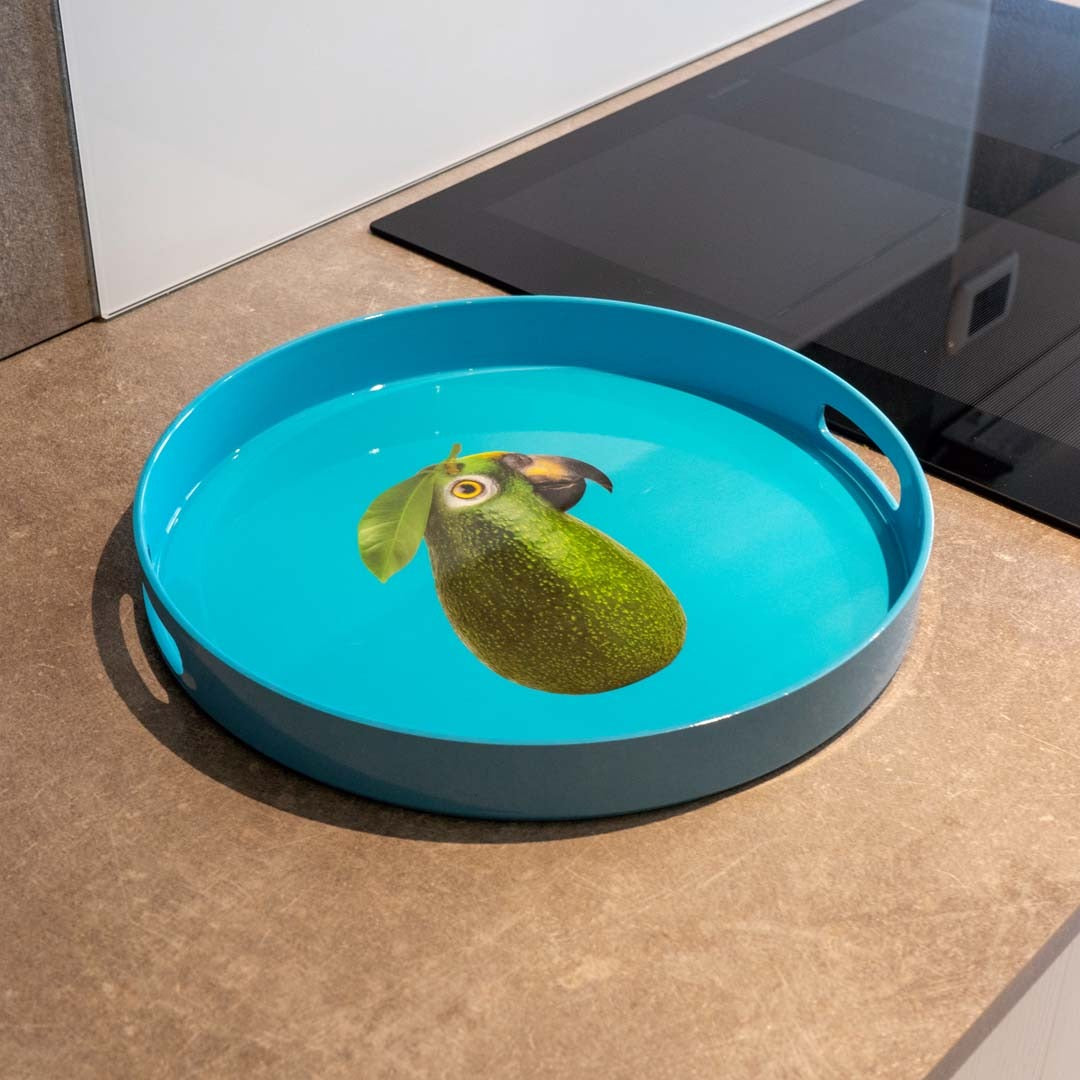 Round Parrot Tray, photo 2