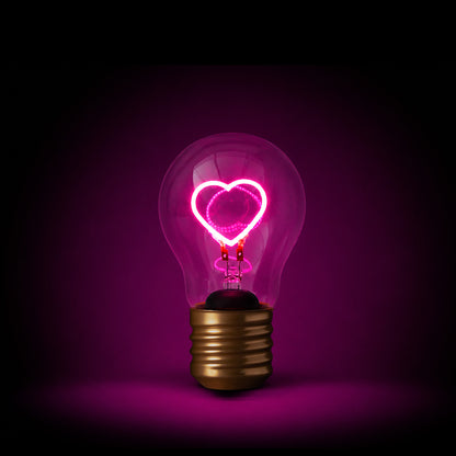 Lampadina Cuore, foto 4