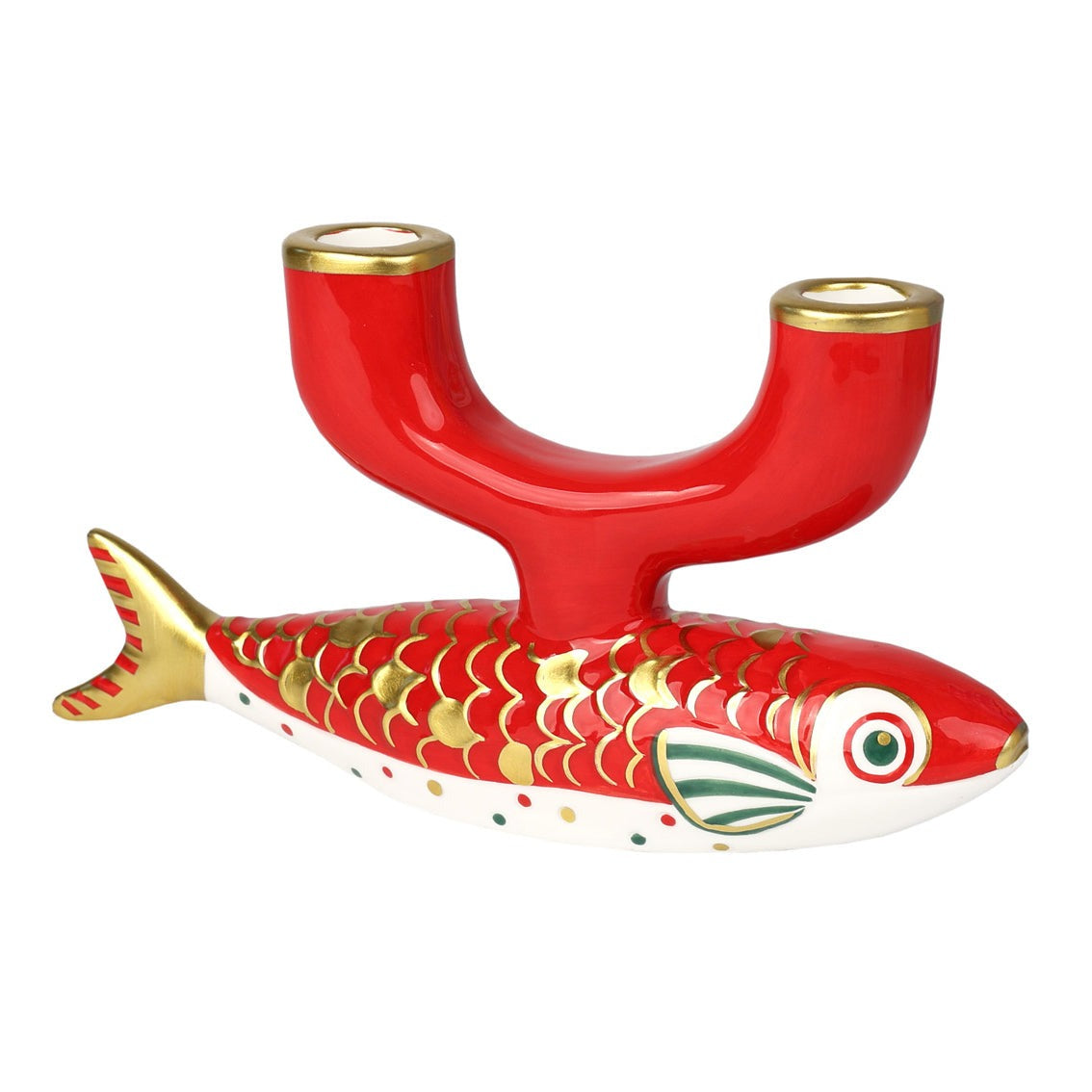 Koi Carp Candle Holder - Strabello Design