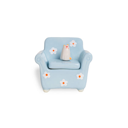 Portagioie Poltrona con Gatto - Strabello Design