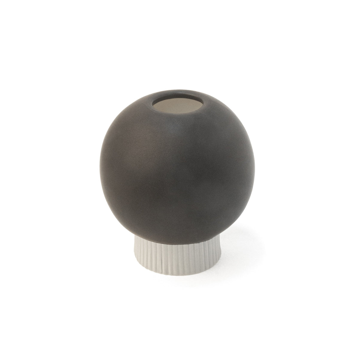 Vaso Sferico Piccolo Nero - Strabello Design