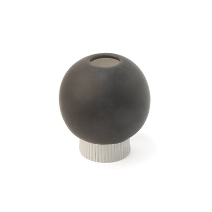 Vaso Sferico Piccolo Nero - Strabello Design