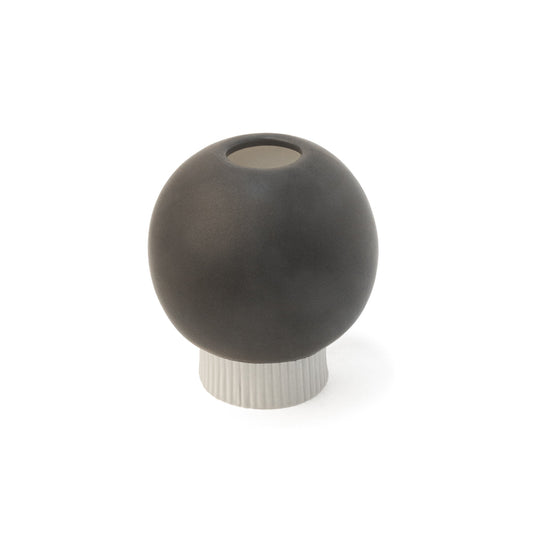 Vaso Sferico Piccolo Nero - Strabello Design
