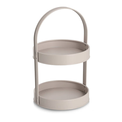 Alzata a Due Piani Greige - Strabello Design