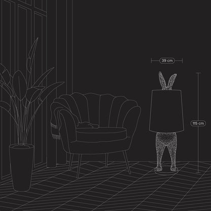 Hiding Rabbit Lampada da Terra Coniglio, foto 14