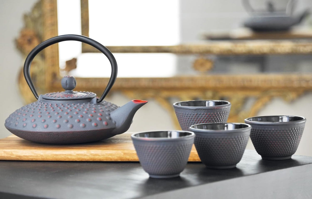 Cast Iron Teapot Set with 4 Cups, photo 3