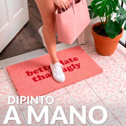 Better Late Than Ugly Pink Doormat, photo 8