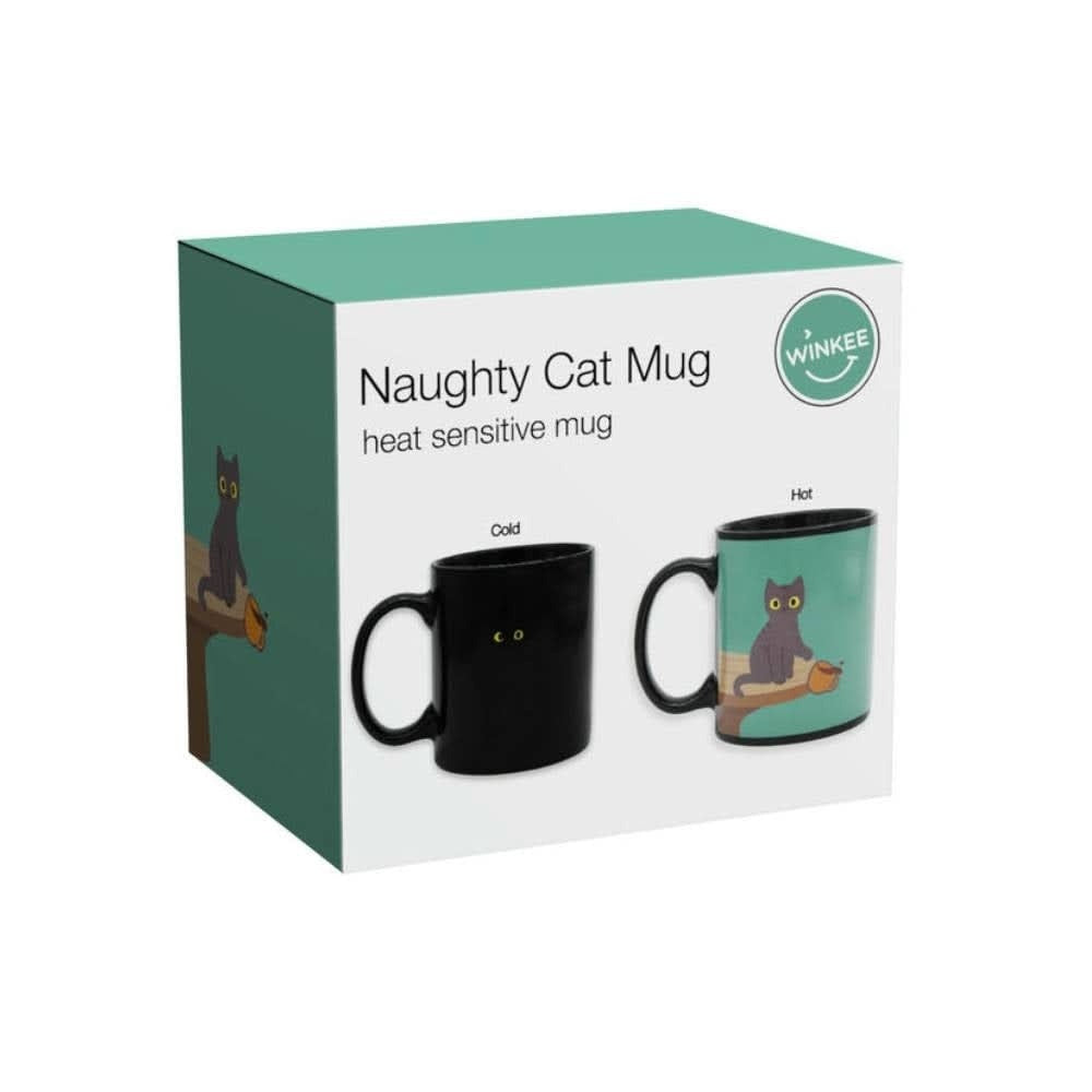 Mischievous Cat Colour-Changing Mug, photo 5