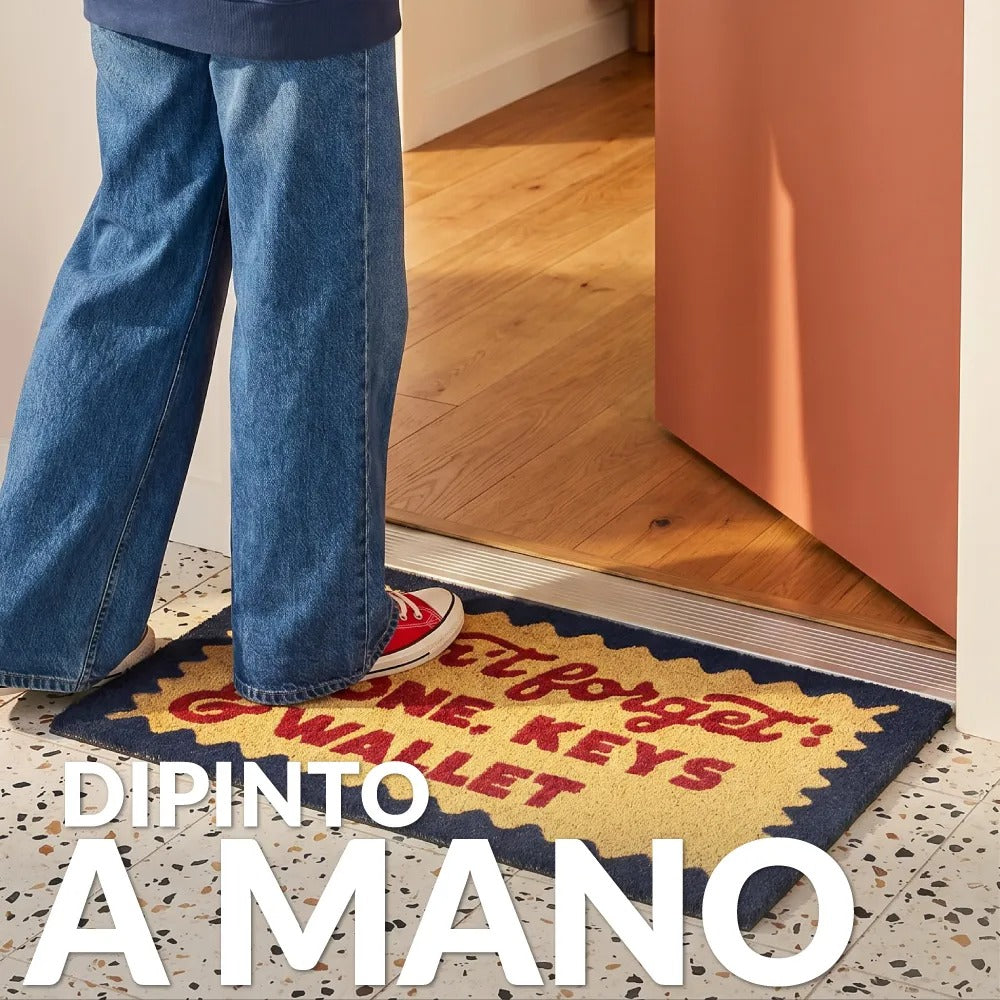 Don’t forget phone, keys & wallet Doormat, photo 3
