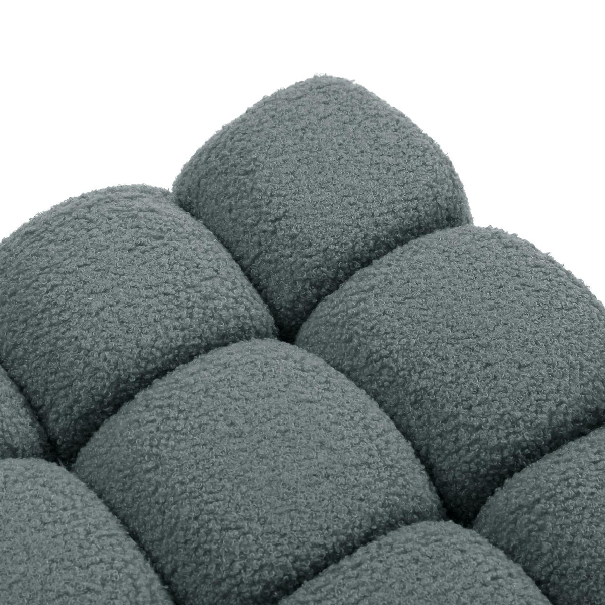 Pouf Cubo Bouclé, foto 4