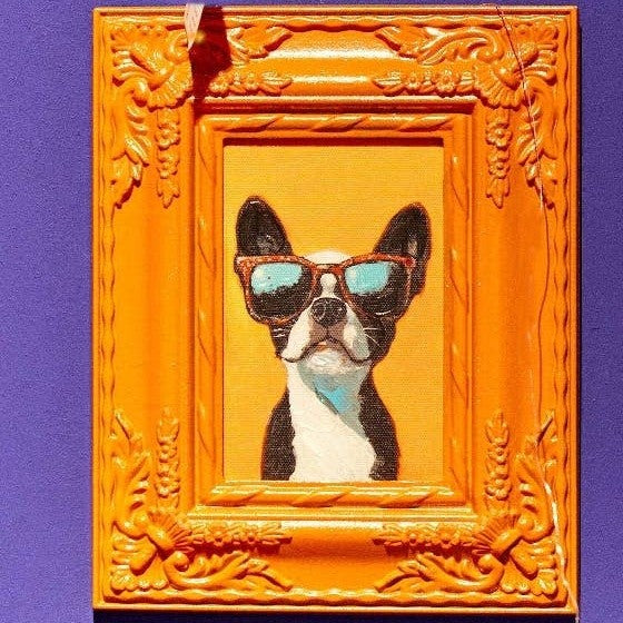 Orange Dog Painting, photo 2