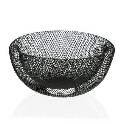 Black Mesh Fruit Basket - Strabello Design