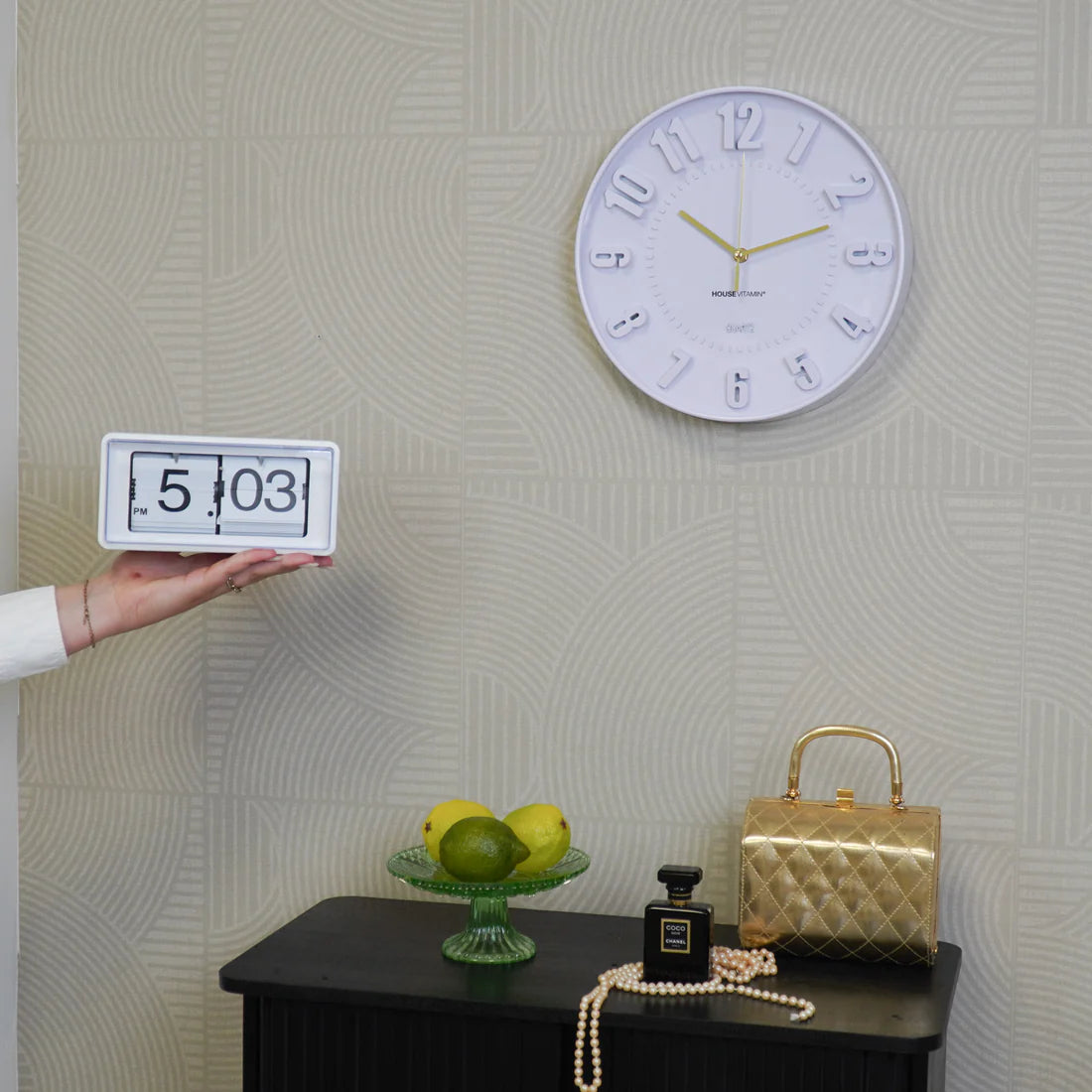 Orologio da Parete "3D Numbers"