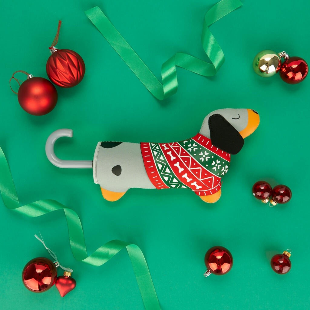 Christmas Dachshund Umbrella, photo 8