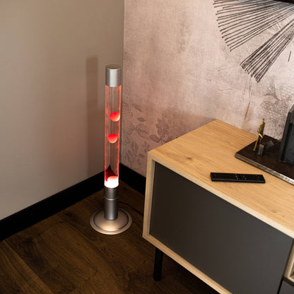 Clear and Red XL Floor Lava Lamp, photo 2
