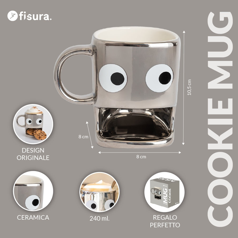 Silver Biscuit Holder Mug, photo 3