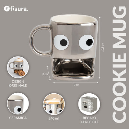 Silver Biscuit Holder Mug, photo 3