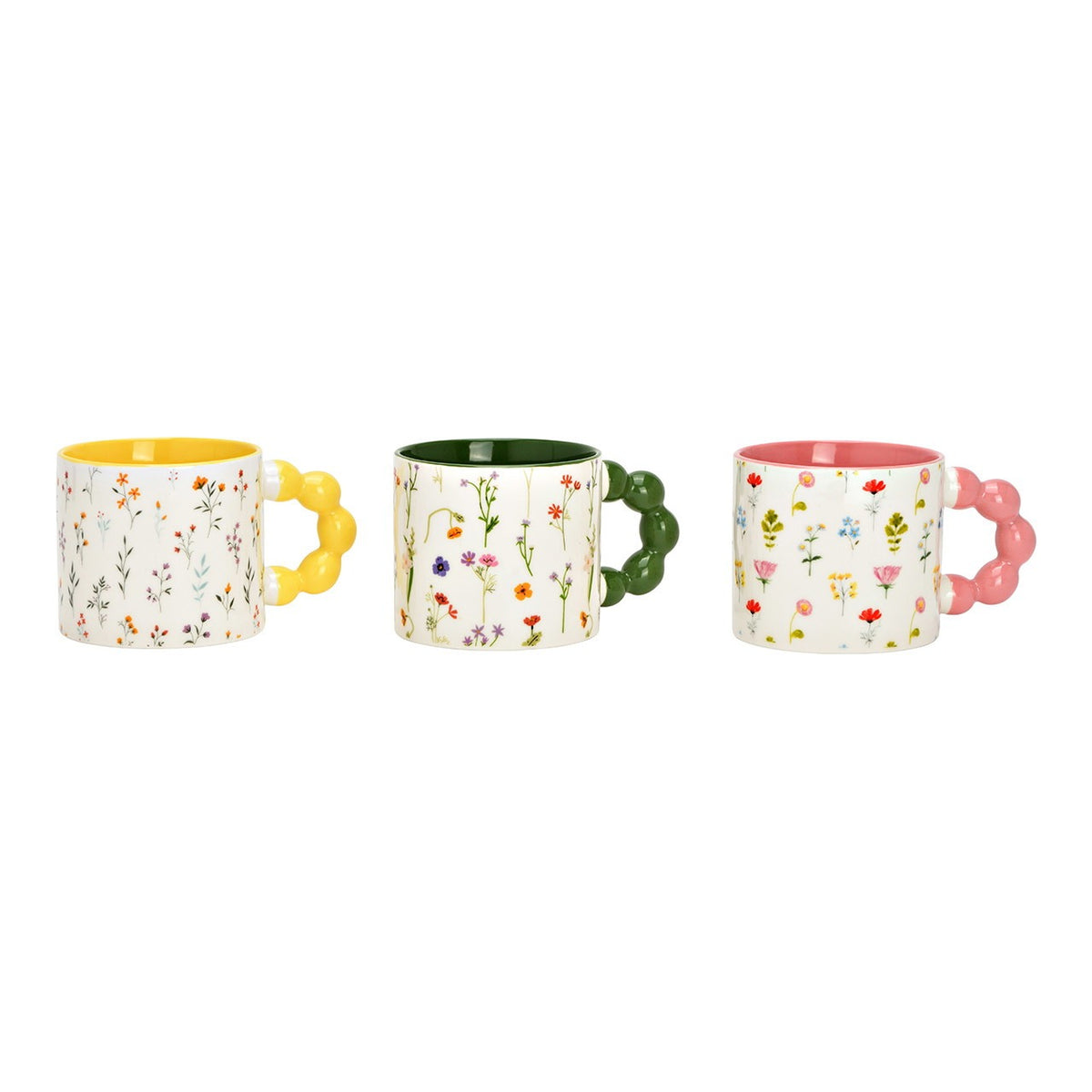 Floral Mug with Pearl Handle, photo 8