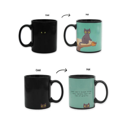 Mischievous Cat Colour-Changing Mug, photo 4