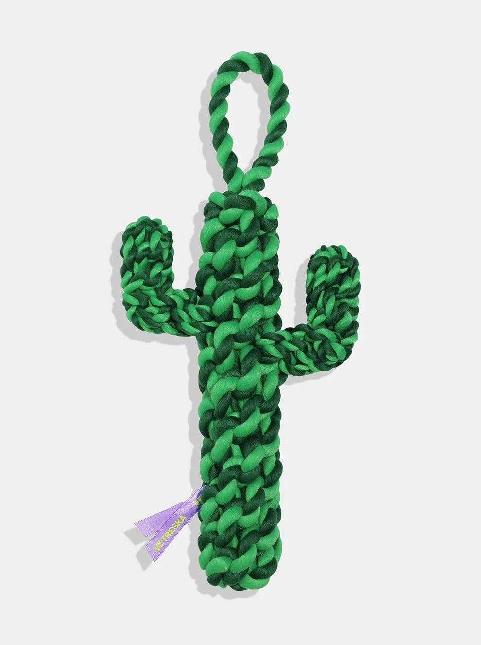 Oasis Cactus Rope Dog Toy - Strabello Design