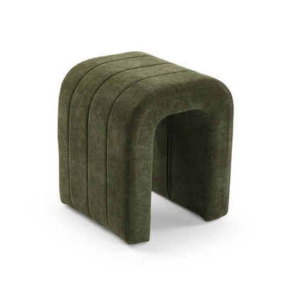 Arched Upholstered Stool - Strabello Design