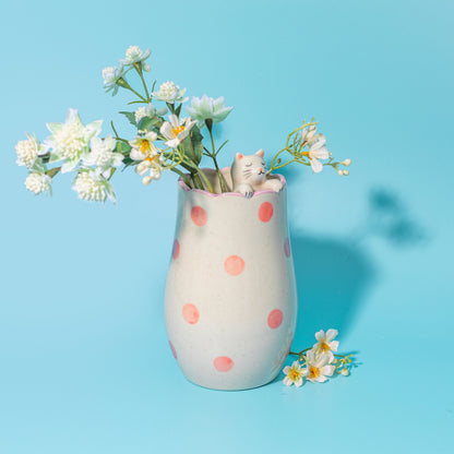 Peeking Cat Vase, photo 5