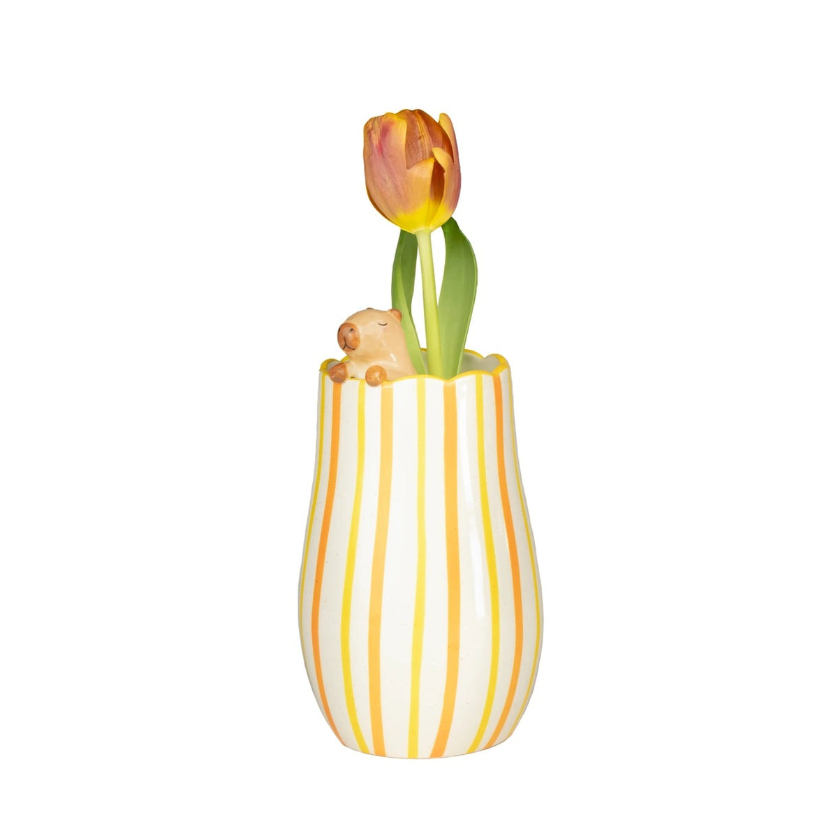 Peeking Capybara Vase, photo 5