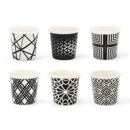 Emily Set of 6 Espresso Cups - Strabello Design