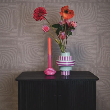 Striped Hourglass Vase, photo 2