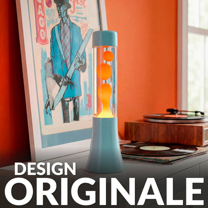 Blue and Orange Mini Lava Lamp, photo 4