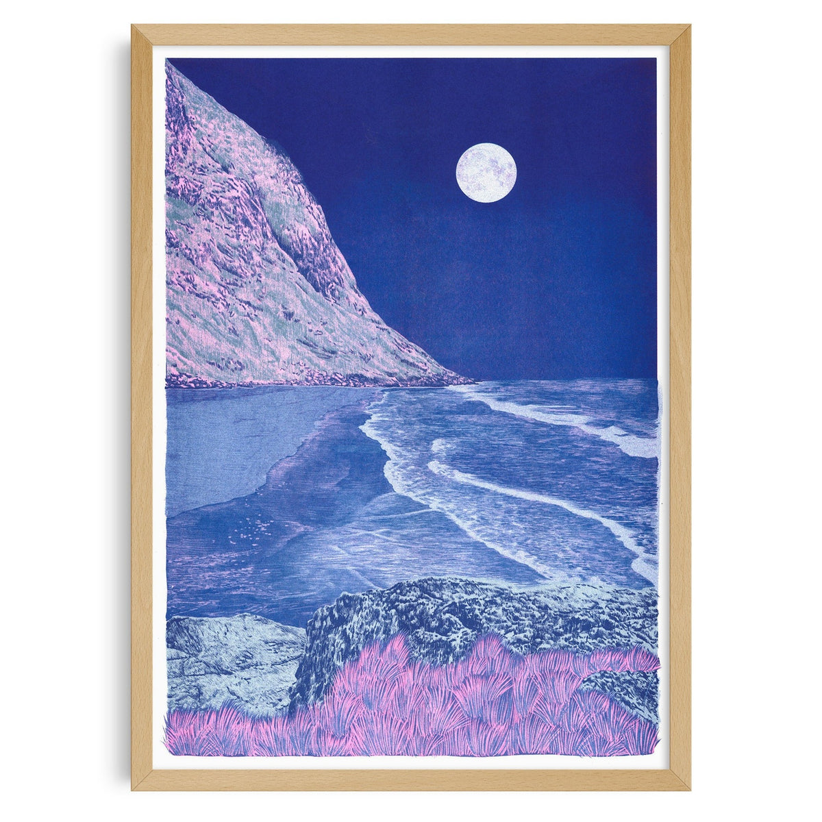 Poster Blue Euphoria - Strabello Design