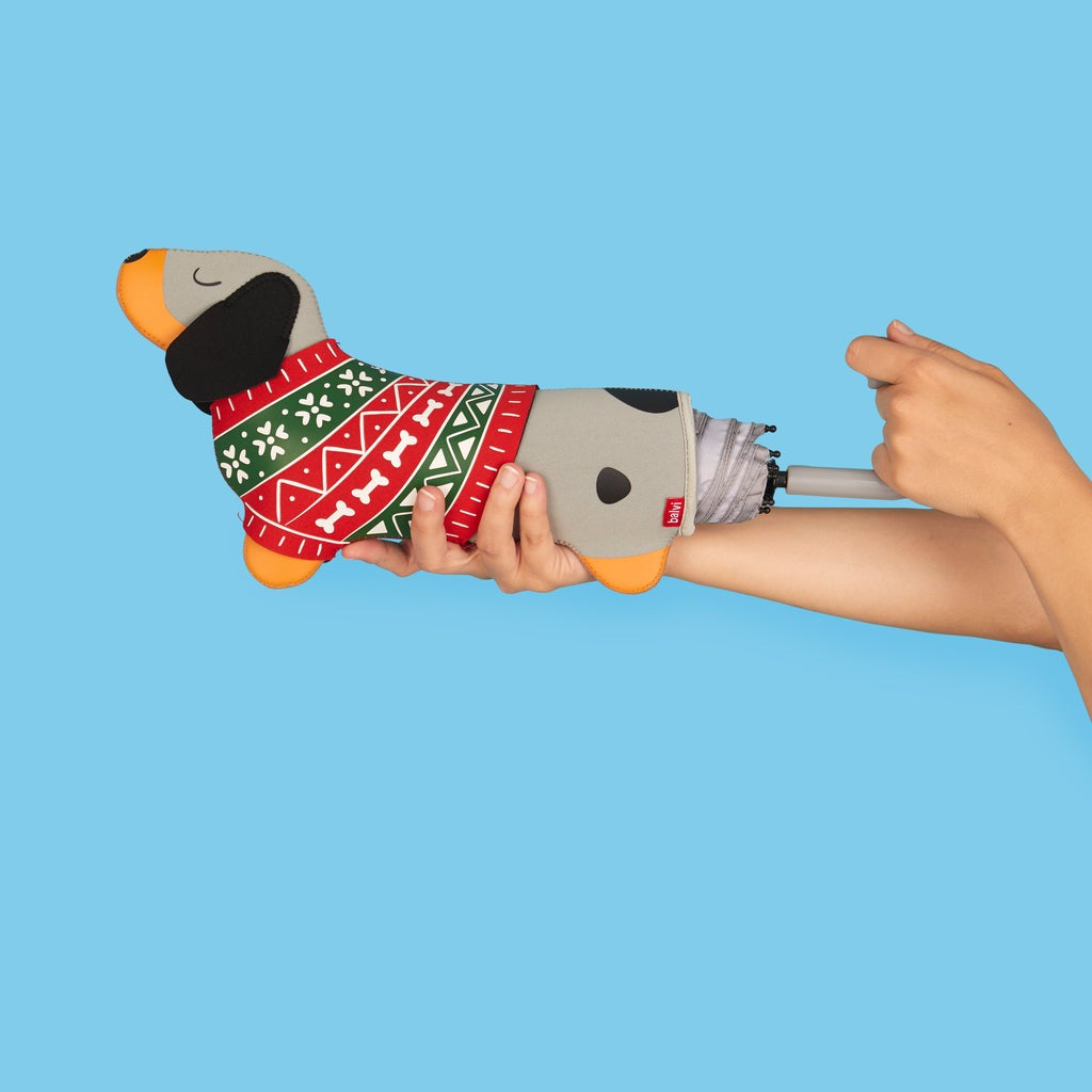 Christmas Dachshund Umbrella, photo 7