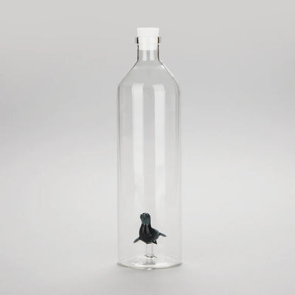 Atlantis Seal bottle with a white stopper, on a white background
