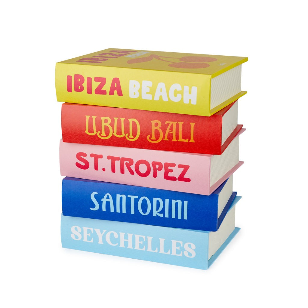 Tavolino Pila di Libri Mare - Strabello Design