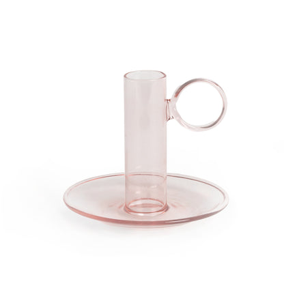 Glass Candle Holder with Handle, photo 4
