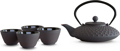 Cast Iron Teapot Set with 4 Cups, photo 2