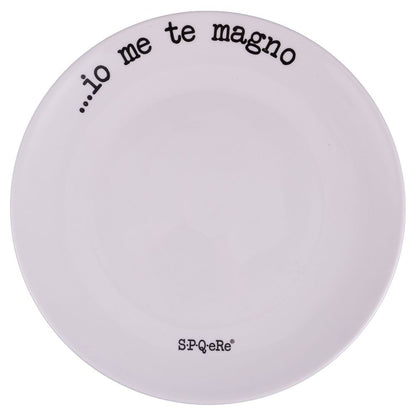 S.P.Q.eRe Dinner Plate - Strabello Design