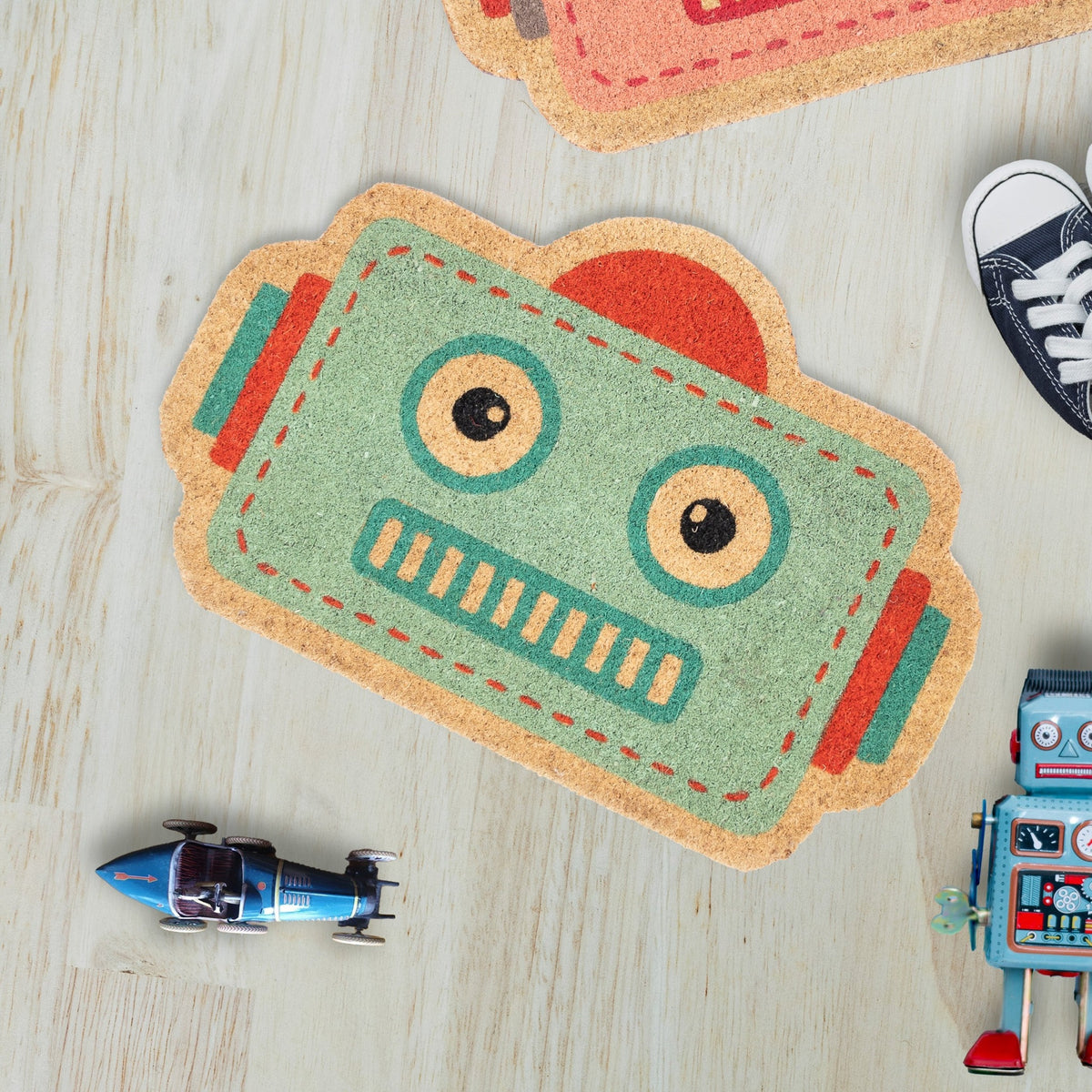 Blue Robot Doormat, photo 5