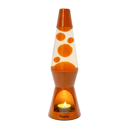 Terracotta Candle Lava Lamp - Strabello Design