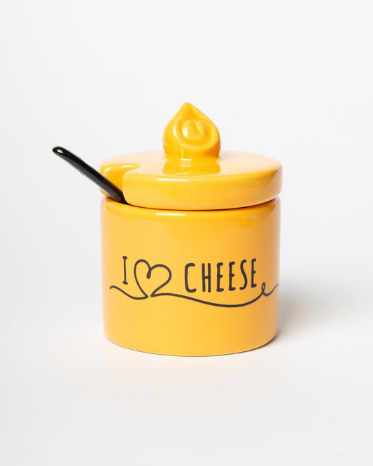 Cheese Jar with Spoon - Strabello Design