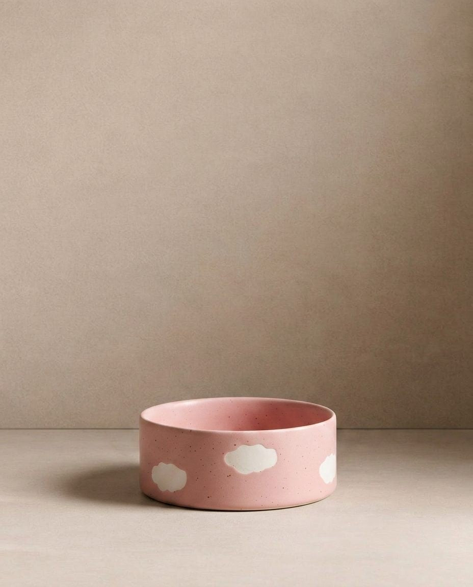 Pink Cloud Set of 2 Pet Bowls, photo 2