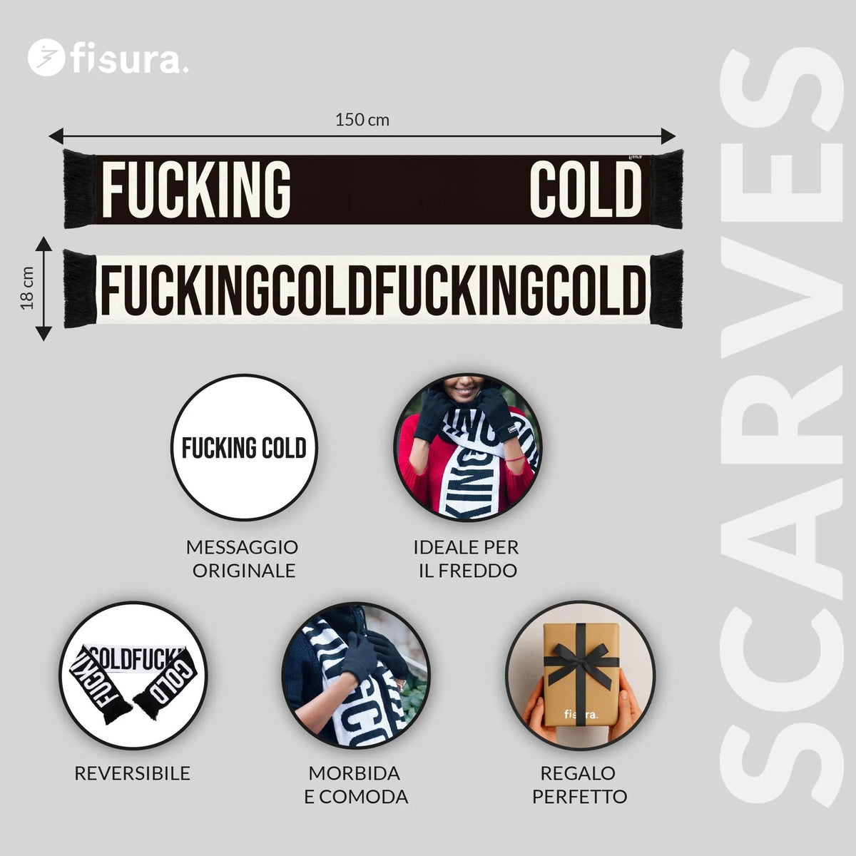 Sciarpa Fucking Cold, foto 2