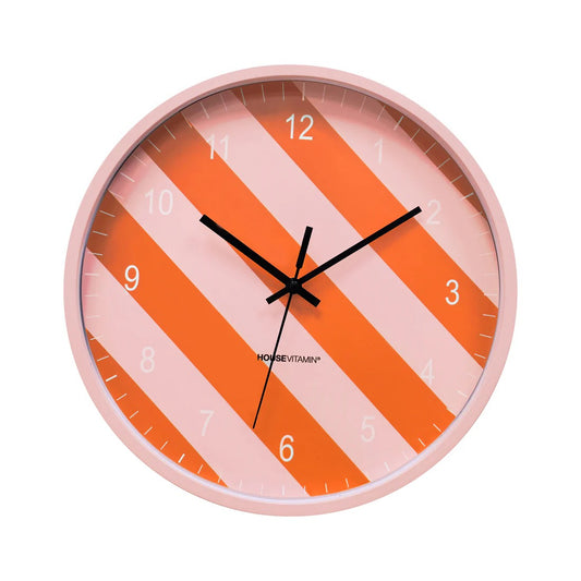 Patterned Wall Clock - Strabello Design