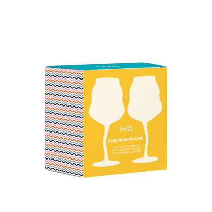 Set of 2 Wavy Cocktail Glasses, photo 6