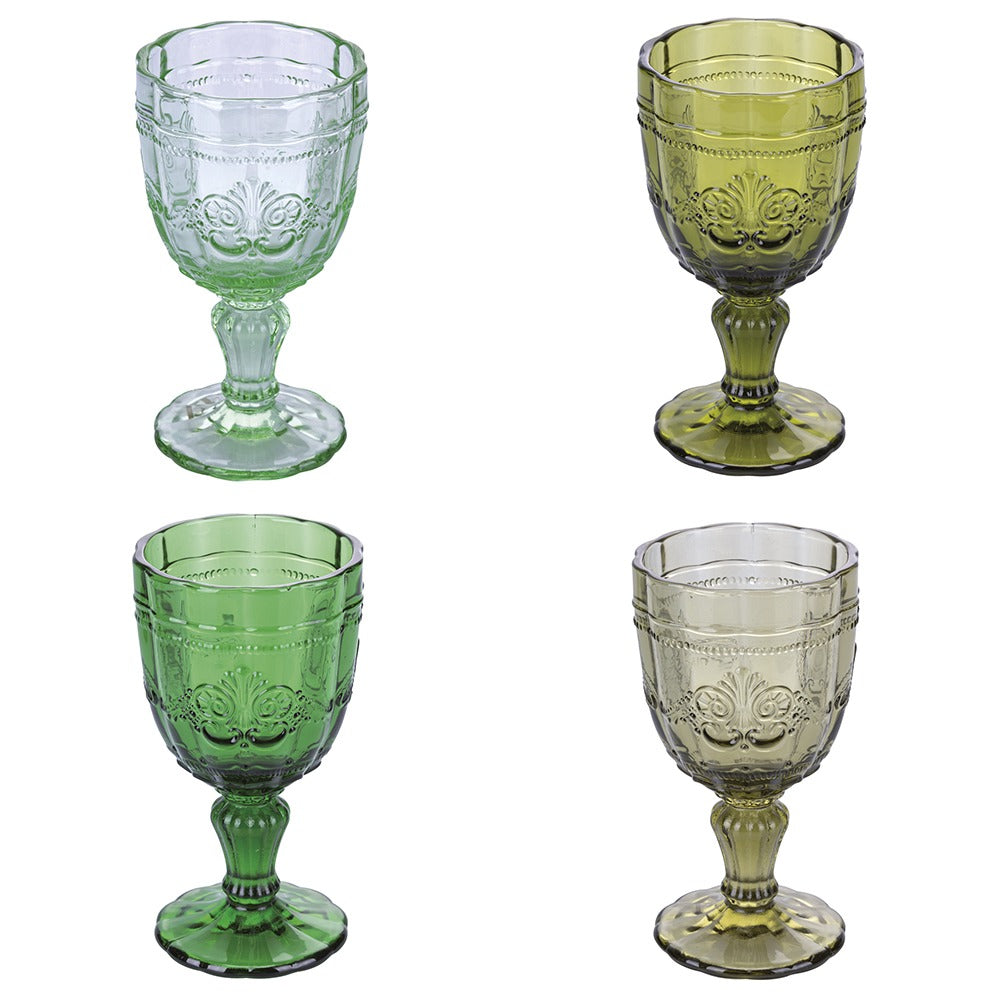 Syrah Greenery Wine Glass - Strabello Design