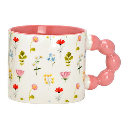 Floral Mug with Pearl Handle, photo 7